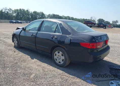 2005 Honda Accord 2.4 Lx from USA, damaged, VIN 1HGCM56485A119524